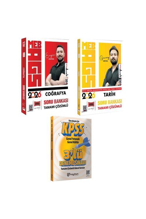 2026 MEB-AGS Tarih ve Coğrafya Tamamı Çözümlü Coğrafya Soru Bankası