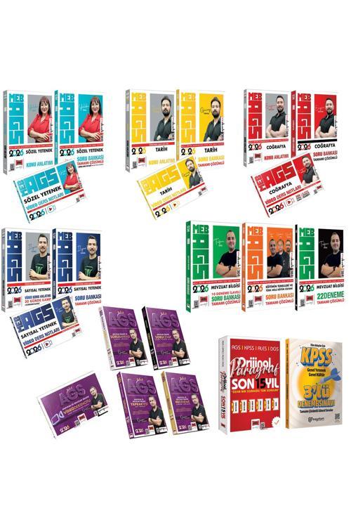 2026 MEB AGS Kazandıran Set(Konu ve Soru Bankası-Paragraf)
