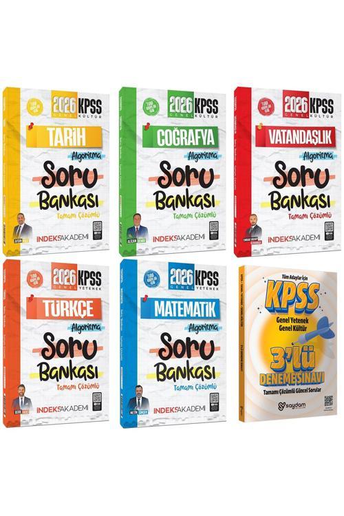 2026 KPSS Algoritma Serisi Tüm Dersler Çözümlü Soru Bankası