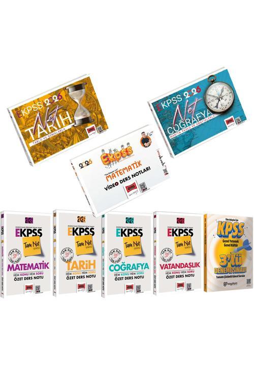 2026 E-KPSS Matematik-Tarih-Coğrafya-Vatandaşlık Özet Ders Notu-Tablo ve Grafikler