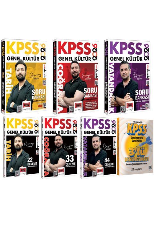 2026 KPSS Tarih-Coğrafya-Vatandaşlık Çözümlü Soru Bankası-Tamamı Çözümlü 22+33+44 Deneme Seti