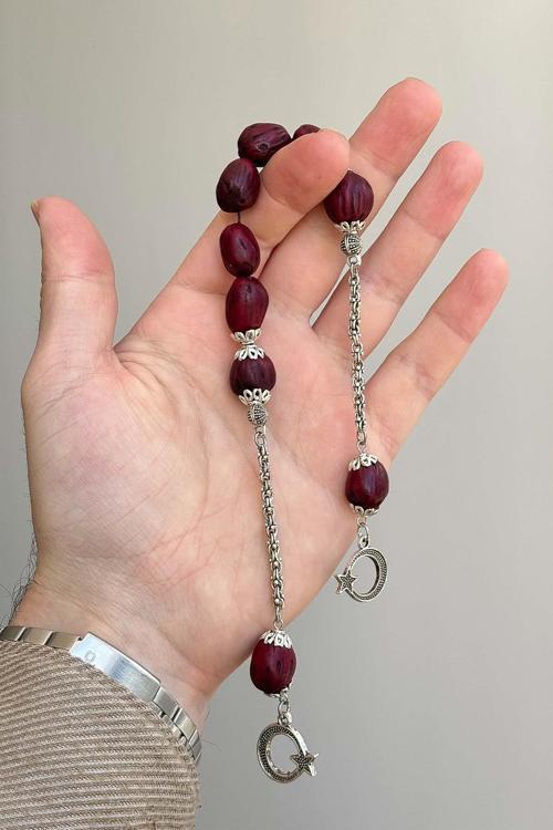 İri Taneli Sallamalık Bordo Andız Zaza Tesbih