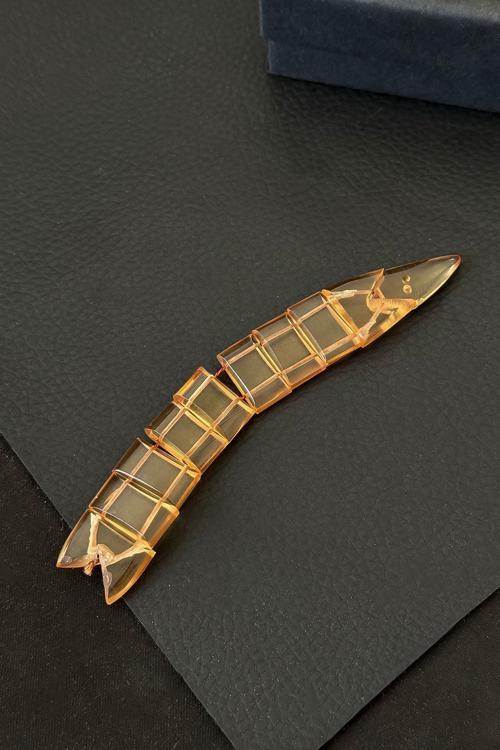 Usta Ellerden Açık Sarı Ateş Kehribar Balık Tesbih