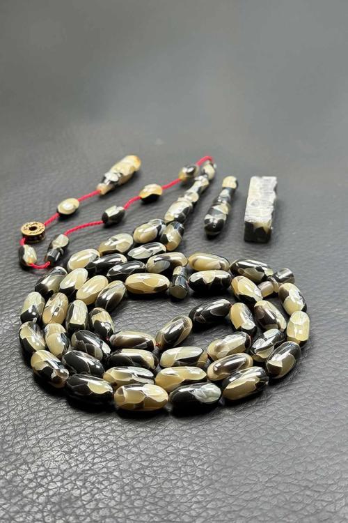 Kapsül Özel İşçilik 45 Taneli Arap Model Galalith Tesbih