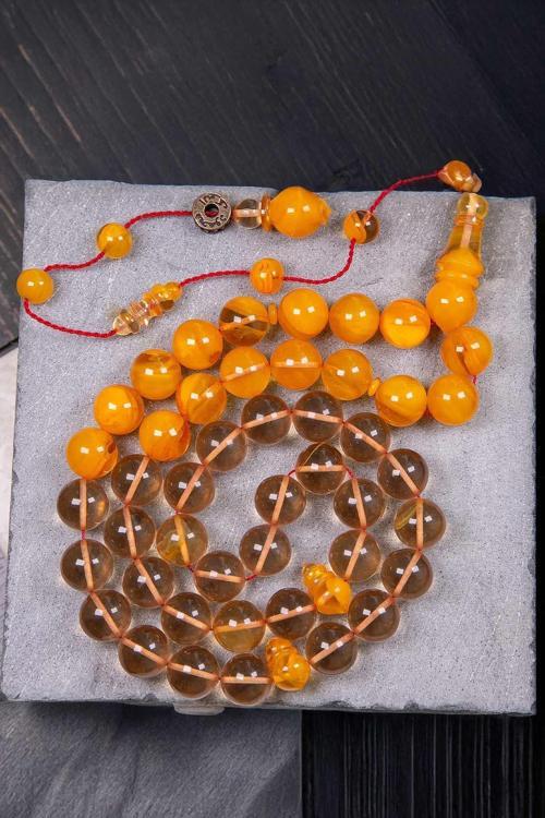 Özel Seri 45 Taneli Arap Model Faturan Sıkma Tesbih