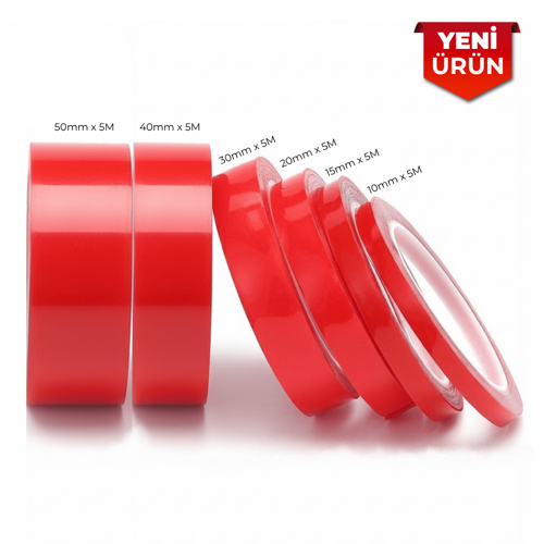Çift Taraflı Bant Silikon Montaj Bandı