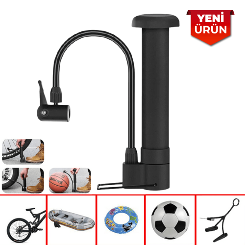 Metal Ayaklı Bisiklet Pompası 0603