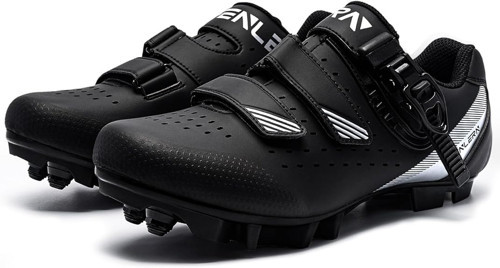 Bisiklet Ayakkabısı 43 Numara Dağ Bisikleti Ayakkabı Pedal Tokalı 2 Delikli Krampon Sistemi Fenlern