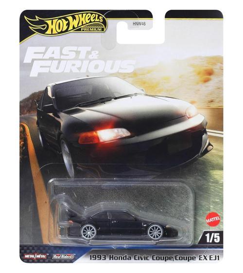 Premium - 1993 Honda Civic Coupe/Coupé EX EJ1 (1/64) Fast & Furious