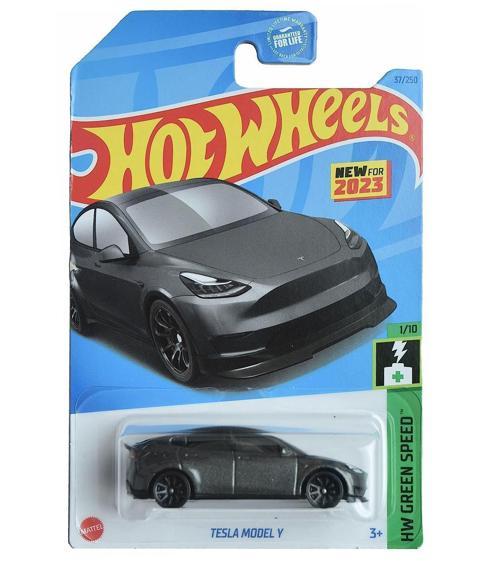 - Tesla Model Y (1/64) Füme - Yurt Dışı Uzun Kartonet - 2023 Case