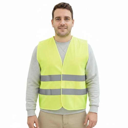 Reflektörlü Uyarı Yelek Yeşil