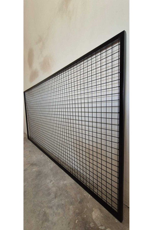 & Panel Çit Sistemleri Raf Tel Pano Stand Duvar Askılığı - Ayakkabı Askılığı (- 100 Cm X 200 Cm -)-(-Sık Telli -)