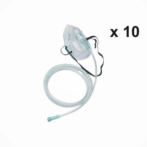 Plastimed Oksijen Maskesi - Yetişkin - 10 Adet