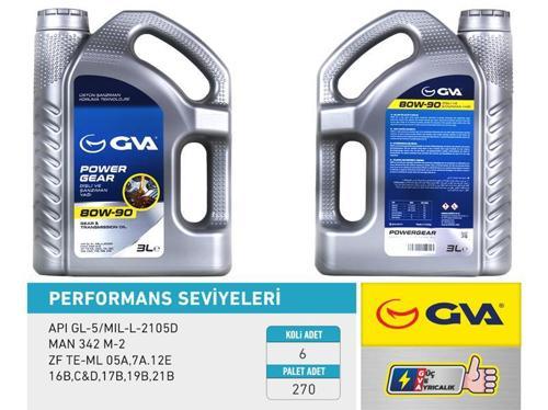 ŞANZIMAN YAĞI 80W90 3 LT API GL-5 80W90 (6 ADET)