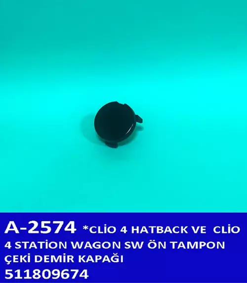 ÖN TAMPON ÇEKİ DEMİR KAPAĞI CLIO 4 2013-2015 511809674R (5 ADET)