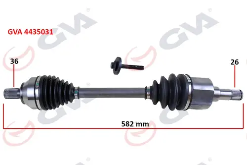 ÖN AKS KOMPLE SOL FORD FOCUS 2 1.6TDCİ 2004-2011-CMAX 1.6TDCİ 2004-2011 VOLVO S40 2 2004-2012 S40 2 544 2005-2012 550 545 2005-2012 1.6D-1.8-2.0D 26103610583MM 3M513B437DAF 3M513B437DAG 1682285