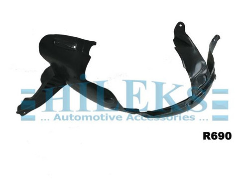 ÇAMURLUK DAVLUMBAZI PVC ÖN İÇ SOL CLIO 3 SYMBOL 2007 8200699690