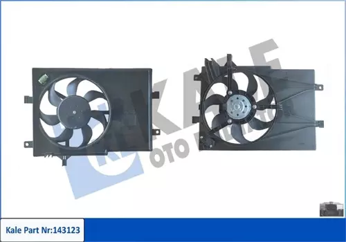 FAN GRUBU DAVLUMBAZLI FIAT PALIO-ALBEA 1.2 85 165 98<09 MT KLİMALI FAN MOTORU DAVLUMBAZLI 46826688