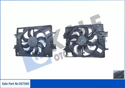 FAN MOTORU DAVLUMBAZLI RENAULT CLIO VCAPTUR 2 1.0 TCE 2019 REZİSTÖRSÜZ 125 150W 2200RPM 214810411R