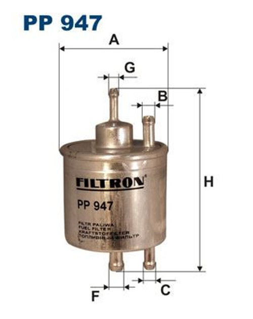 YAKIT FILTRESI MERCEDES M166 W168 W414 A0024773801