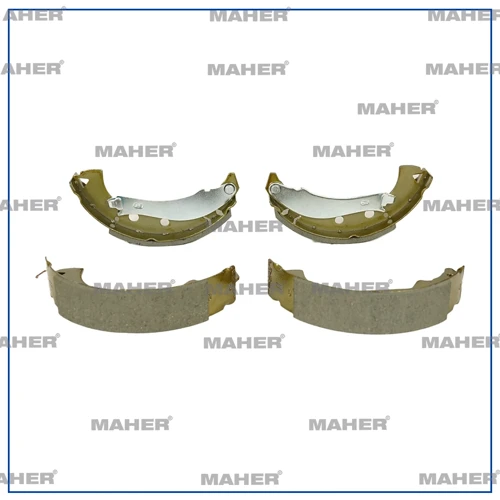 FREN BALATA ALBEA 2003-2009 LEVYELİ PABUÇ ARKA (BENDIX FREN SİSTEMİ İÇİN) +1MM 77362453