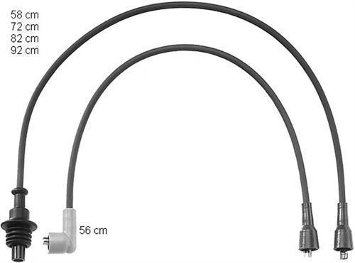 X BUJİ KABLOSU P205-P305-P309-P405-BX 1.6-1.9 85 1983-1997 5967 C3 5967 K7