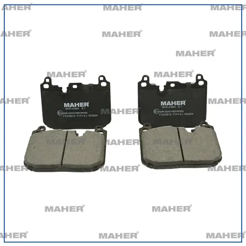 FREN BALATA MINI 2013 COOPER F55 / MINI 2014 CLUBMAN F54 / MINI 2016 COUNTRYMAN F60 ÖN 34106860020