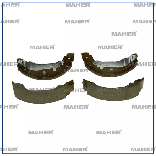 FREN BALATA KANGOO 1997-2008 / PRIMERA 1996-2002 LEVYELİ BÜYÜK TİP PABUÇ ARKA +1MM 7701208063