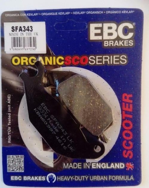 2014-2016 Yamaha Tricity 155 Arka Fren Balatası Ebc  Sfa343