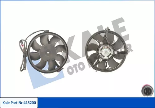 FAN MOTORU DAVLUMBAZLI AUDI A4-A6-A8-FORD GALAXY-SEAT ALHAMBRA-VW PASSAT-SHARAN 300W-280MM 97VW15150DA 4B0959455