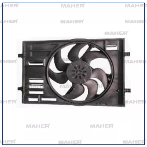 FAN RADYATÖR GOLF 7 2012 / PASSAT 2014 / LEON 2012 / A3 2012 1.4TSI-1.6TDI-2.0TDI DAVLUMBAZLI 440M 5Q0121203DC