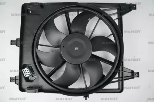 FAN RADYATÖR LOGAN 2004-2012 / SANDERO 2008-2013 / 1.4-1.6 165 DAVLUMBAZLI REZİSTANSLI 6001550769