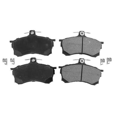 ÖN FREN BALATA MITSUBISHI CARISMA 1.6L 4G92 DA1A 95- AŞINMA IKAZ KONTAĞI MEVCUT - ŞIMLI MR249240 MR407944