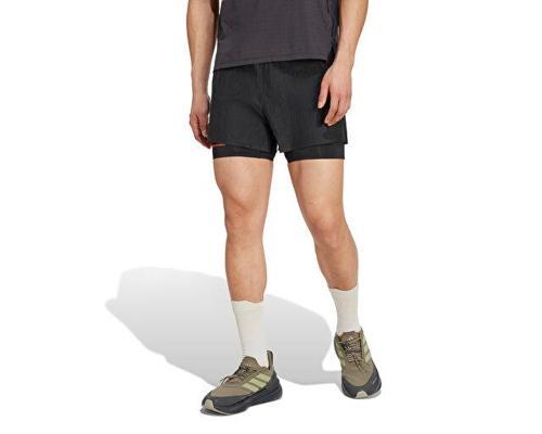 Adi365 Hk2In1 M Erkek Koşu Şortu JM1211 Siyah