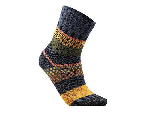 Svea Yeşil Unisex Günlük Yün Çorap SVEA-JEANS Renkli