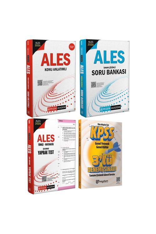 2026 ALES Konu Anlatımı(Video Ders Hediyeli)-Tamamı Çözümlü Soru Bankası-Çek Kopart Yaprak Test