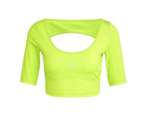 Asmc Crop Kadın Günlük Tişört IX8072 Yeşil