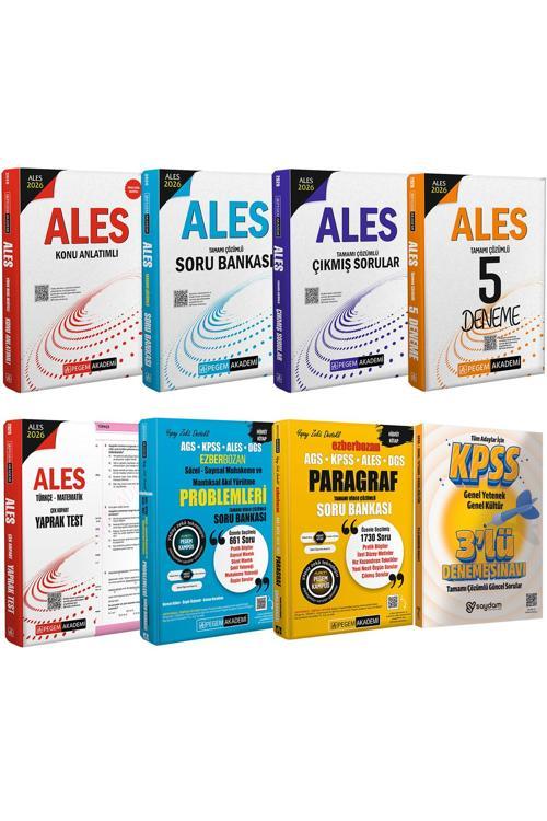2026 ALES Konu Anlatımı-Soru Bankası-Yaprak Test-5 Deneme-Çıkmış Sorular-Paragraf-Akıl Yürütme