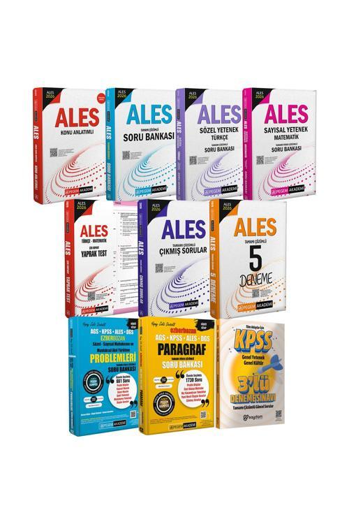 2026 ALES(Konu-Soru-Sözel Sayısal Yetenek-Yaprak Test-5 Deneme-Çıkmış Sorular)Paragraf-Akıl Yürütme