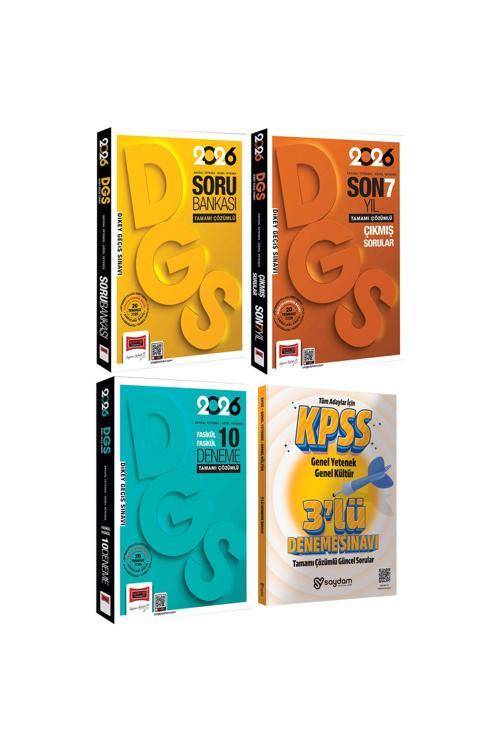 2026 DGS Sayısal-Sözel Yetenek Çözümlü Soru Bankası-Son 7Yıl Çıkmış Sorular-Çözümlü Fasikül 10Deneme