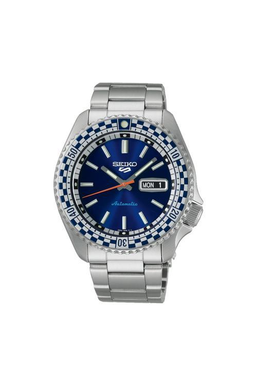 SEIKO 5 Spor Herren Uhr Silber Srpk65k1