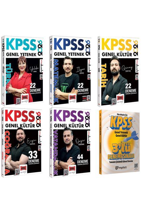 2026 KPSS Tamamı Çözümlü Tüm Dersler Deneme Seti(Toplam 143 Deneme)-Çözümlü 3 Deneme Hediye