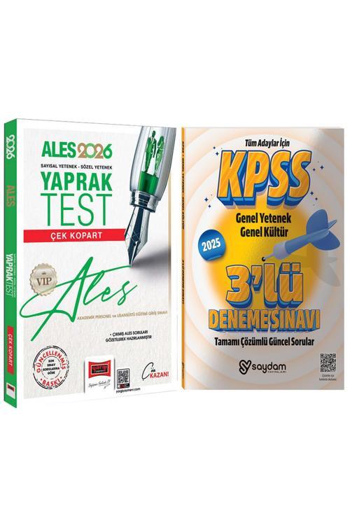 2026 ALES VIP Sözel-Sayısal Yetenek Çek Kopart Yaprak Test(256 Sayfa)-Çözümlü 3 Deneme Hediye