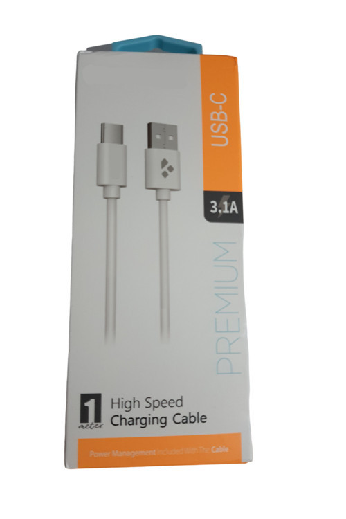 3.1A Premıum Usb-C Hızlı Şarj Özellikli Type-C Şarj Ve Data Kablosu