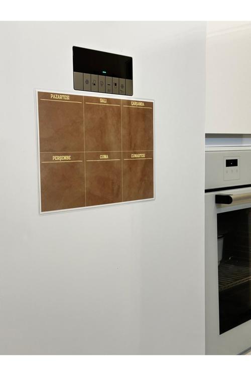 Eksik Listesi Magnetli Rutin Listesi Mutfak Buzdolabı Üstü Yırtılmaz Yıpranmaz Yaz Sil