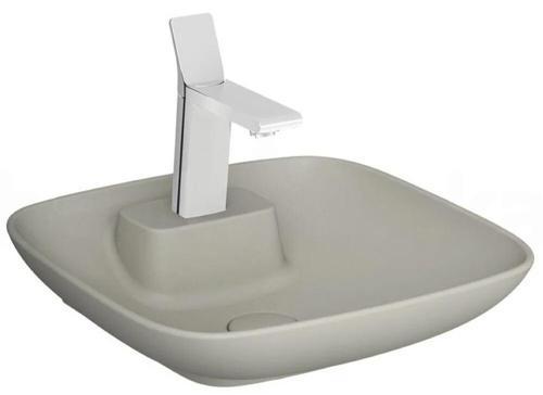 Vitra Memoria Kare Çanak Lavabo, 45 cm, Mat Bej 5887B420-0041