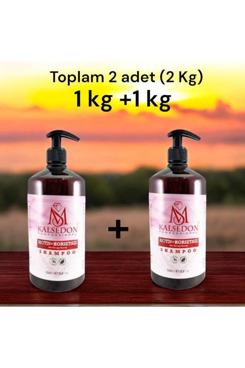 Kalsedon Şampuan Biotin Horsetail Hacim Ve Dolgunluk Şampuanı 1000 Ml (2 Adet)
