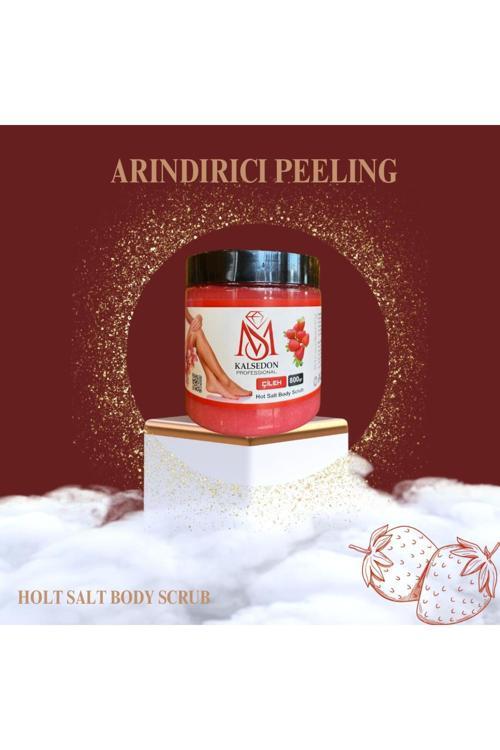 Çilek Özlü Vücut Peelingi-Body Scrub 800Ml
