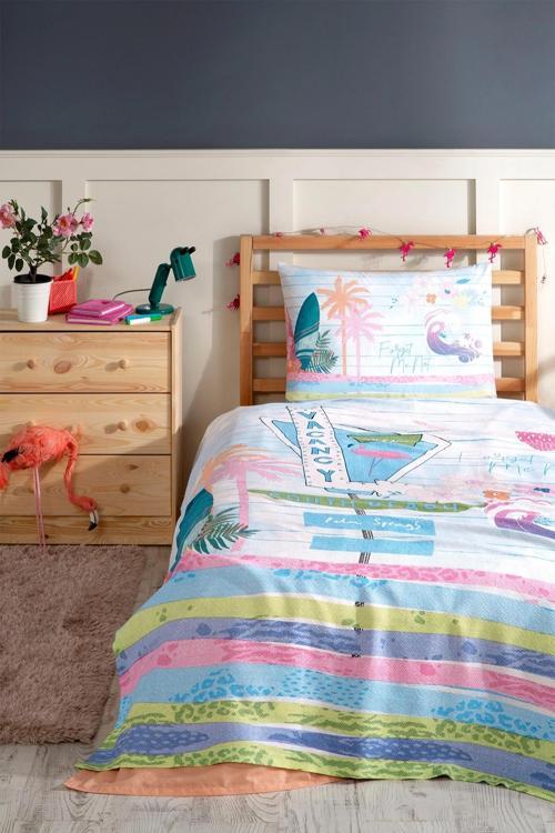 Paradıse Pike Takımı Tek Kişilik Mavi