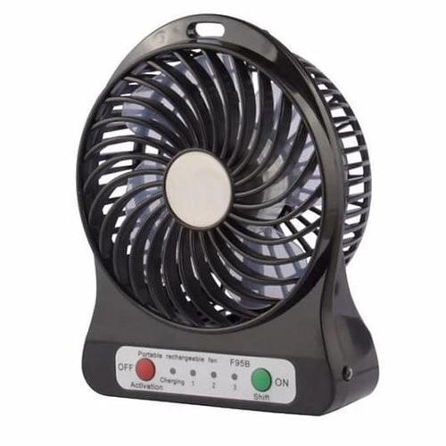 MDB Kablosuz Şarjlı Masa Üstü Mini Renkli Vantilatör